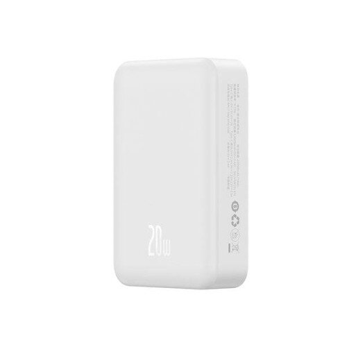 Baseus Magnetic Mini Power Bank 20000mAh 20W - White