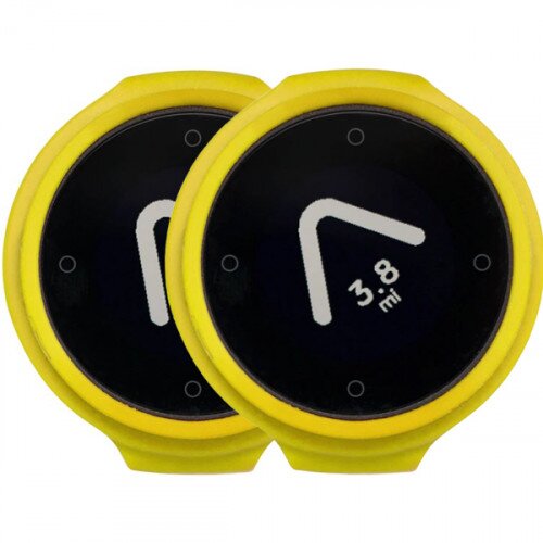 Beeline Velo Smart Waterproof and Wireless GPS for Bicycle Colour Pack - Yellow/Yellow