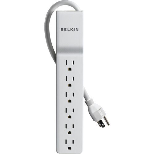 Belkin 6-Outlet Home/Office Surge Protector, 4 ft. Cord