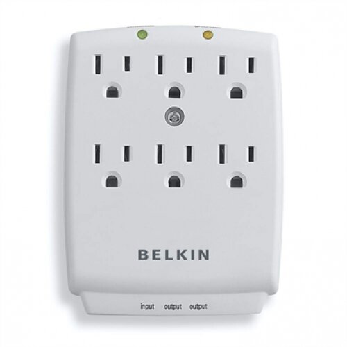 Belkin 6-Outlet Wall Mount Home Series