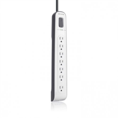 Belkin 7-Outlet Surge Protector with 6 ft Power Cord with Telephone Protection