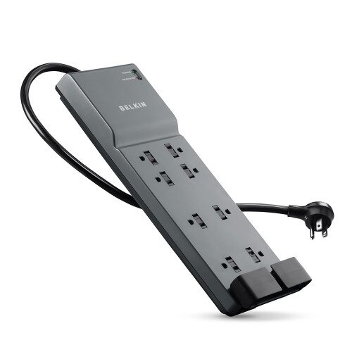 Belkin 8-Outlet Home/Office Surge Protector with Telephone Protection, 6 ft. Cord