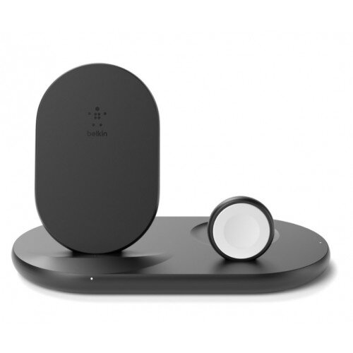 Belkin Boost Charge 3-in-1 Wireless Charger for Apple Devices - Black
