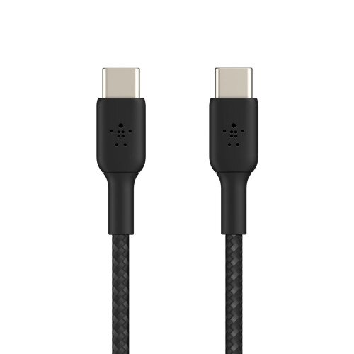 Belkin Boost Charge Braided USB-C to USB-C Cable - Black