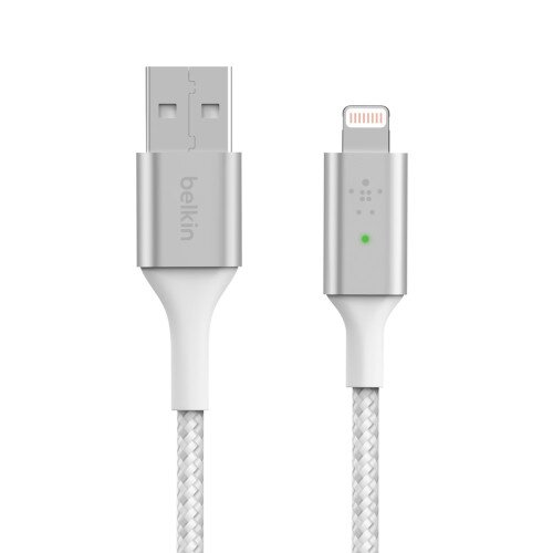 Belkin BOOST CHARGE Smart LED Lightning to USB-A Cable - White