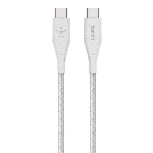 Belkin Boost Charge USB-C to USB-C Cable with Strap - White