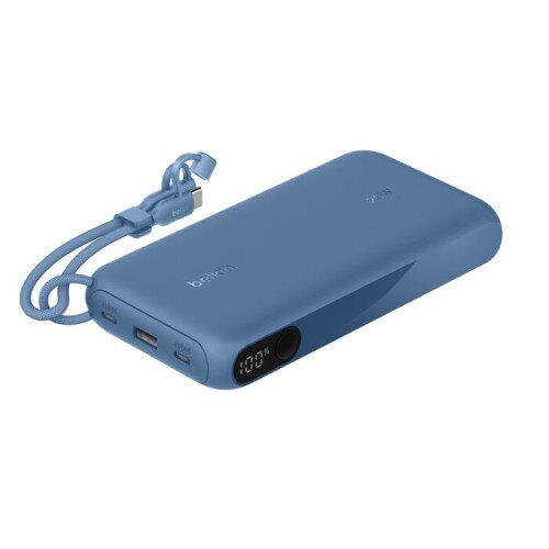 Belkin BoostCharge Power Bank with Display - 20K - Blue