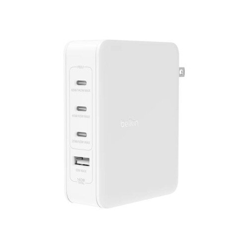 Belkin BoostCharge Pro 140W 4-Port GaN Wall Charger