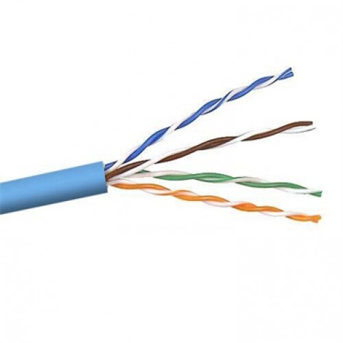 Belkin CAT5e Stranded Bulk Cable - Blue - 500.0 - Feet