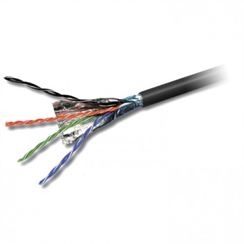 Belkin CAT5e Stranded Bulk Cable Shielded - Black