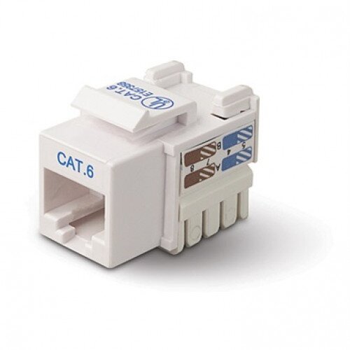 Belkin Cat6 Keystone Jacks - White