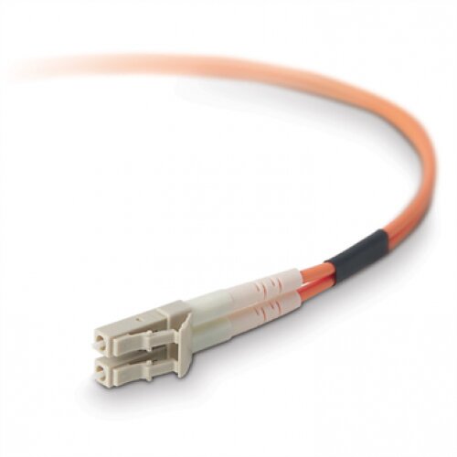 Belkin Fiber Optic Cable; Multimode LC/LC Duplex MMF, 62.5/125