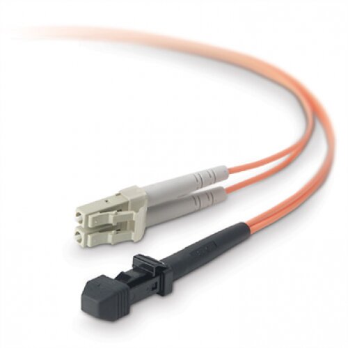 Belkin Fiber Optic Cable; Multimode LC/MTRJ Duplex MMF, 62.5/125
