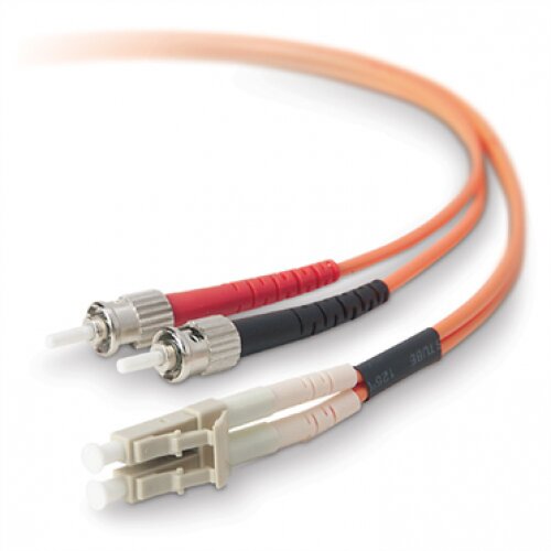 Belkin Fiber Optic Cable; Multimode LC/ST Duplex MMF, 62.5/125