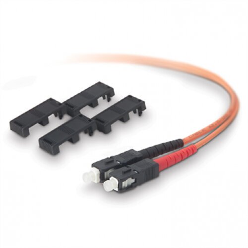 Belkin Fiber Optic Cable; Multimode SC/SC Duplex MMF, 50/125