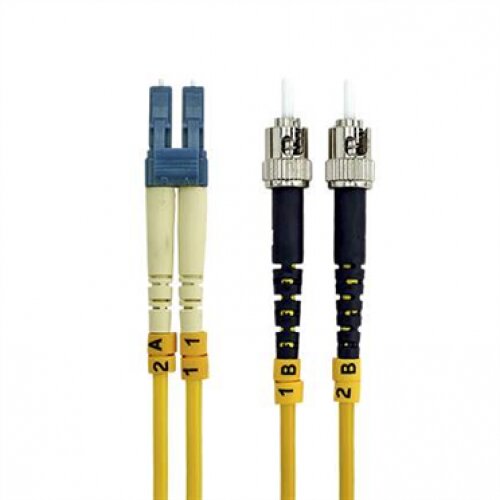 Belkin Fiber Optic Cable; Singlemode ST/LC Duplex, 8.3/125