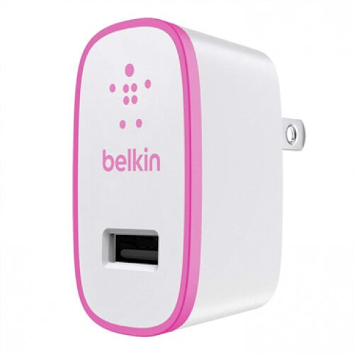 Belkin Home Charger (10 Watt/2.1 Amp) - Pink