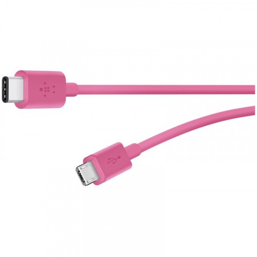 Belkin MIXIT 2.0 USB-A to USB-C Charge Cable (USB Type-C) - Pink - 6.0 - Feet