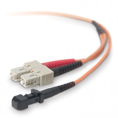 Belkin Multimode Duplex Fiber Patch Cable, SC-MTRJ - 2.0 - Meters