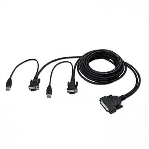 Belkin OmniView Dual-Port Cable VGA & USB
