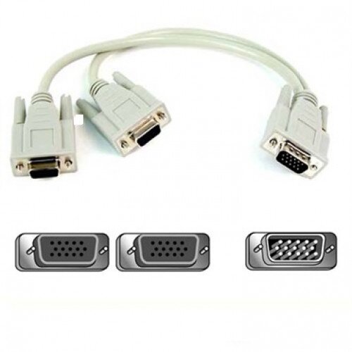 Belkin PRO Series VGA Monitor Signal "Y" Cable - VGA Splitter