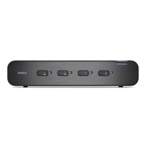 Belkin Secure DisplayPort KVM Switch 4-Port Dual-Head with CAC
