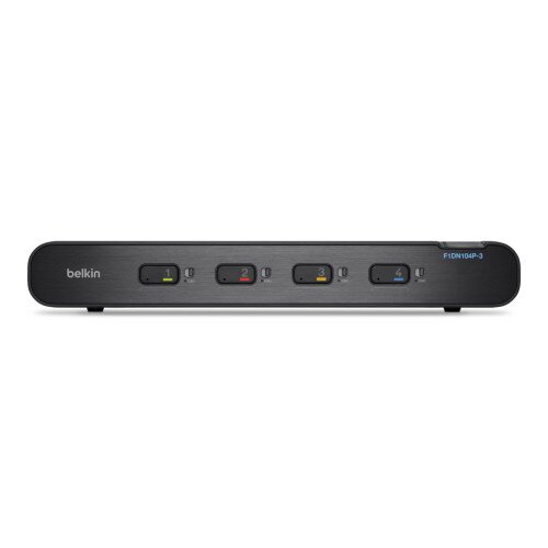 Belkin Secure DisplayPort KVM Switch 4-Port with CAC