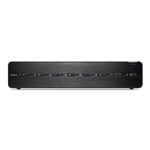Belkin Secure DVI-I KVM Switch 8-Port Dual-Head with CAC