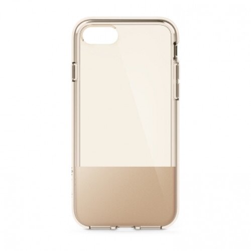 Belkin SheerForce Protective Case for iPhone 8, iPhone 7 - Gold