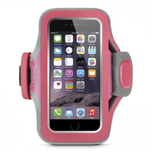 Belkin Slim-Fit Plus Armband for iPhone 6 - Fuchsia