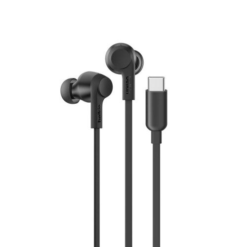 Belkin SoundForm ANC Wired Earbuds (USB-C) - White