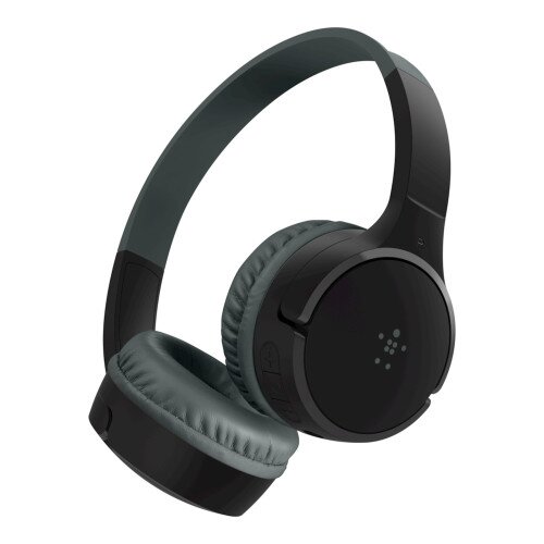 Belkin SOUNDFORM Mini Wireless On-Ear Headphones for Kids - Black