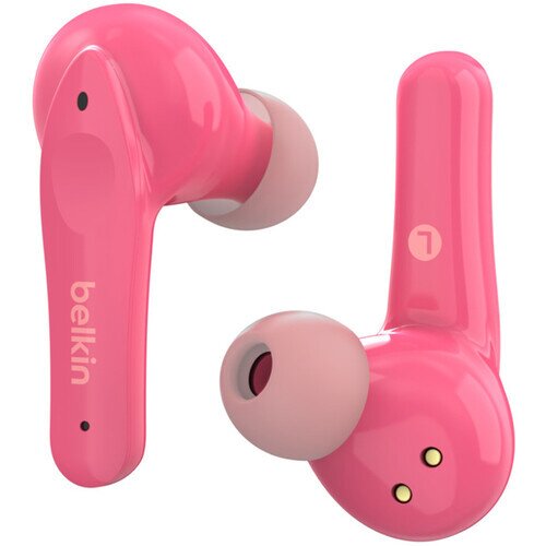 Belkin SoundForm Nano Wireless Earbuds for Kids - Pink