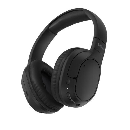 Belkin SoundForm Surround Wireless Over-Ear Headphones - Black