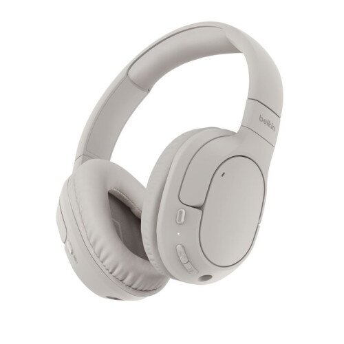 Belkin SoundForm Surround Wireless Over-Ear Headphones - Sand