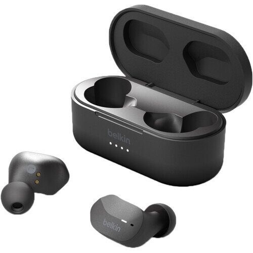 Belkin SOUNDFORM True Wireless Earbuds - Black