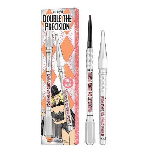 Benefit Cosmetics Double the Precision Brow Pencil Duo - 4.5 Neutral Deep Brown