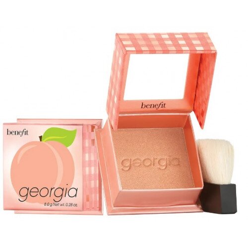 Benefit Cosmetics Georgia Blush Golden Peach Powder - Full