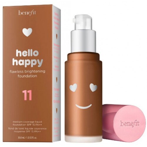 Benefit Cosmetics Hello Happy Flawless Brightening Foundation - Full - 11 Dark Neutral