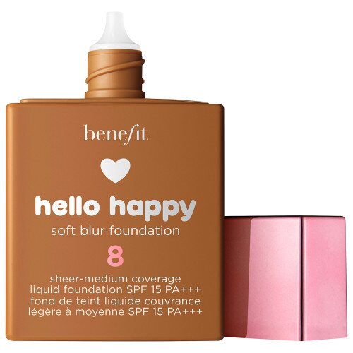 Benefit Cosmetics Hello Happy Soft Blur Foundation - 08 Tan Warm