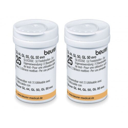 Beurer GL 44/50 evo Test Strips (50 Units)