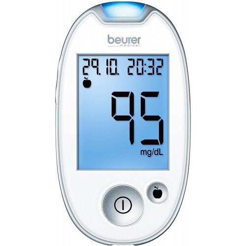 Beurer GL 44 mg/dL Blood Glucose Monitor - White