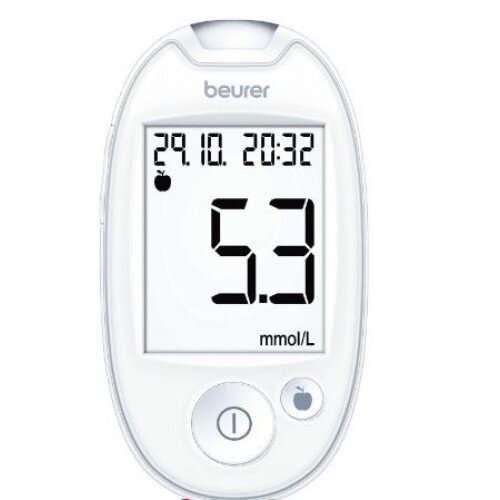 Beurer GL 44 mmol/L Blood Glucose Monitor - White