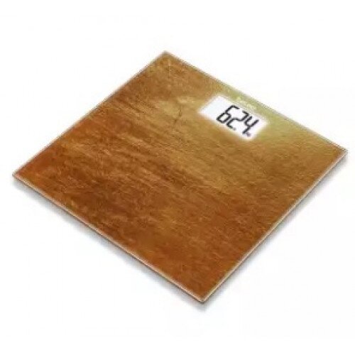 Beurer GS 203 Glass Bathroom Scale - Rust