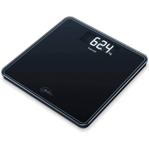 Beurer GS 400 SignatureLine Glass Bathroom Scale - Black