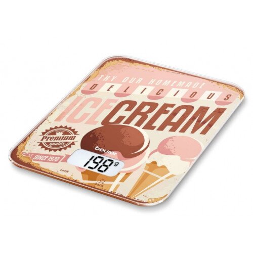 Beurer KS 19 Kitchen Scale - Icecream