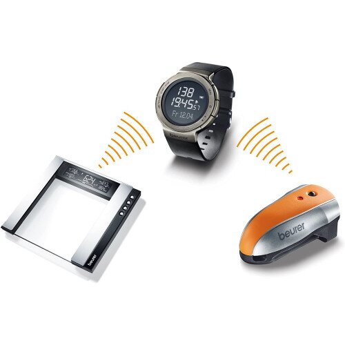 Beurer WM 80 Weight Management (Heart Rate Monitor + SpeedBox + Diagnostic Scale)