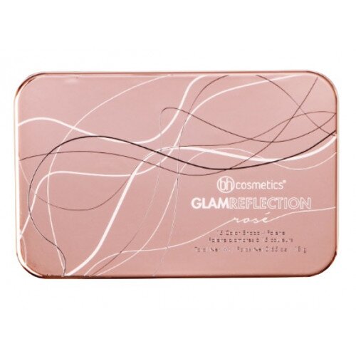 BH Cosmetics Glam Reflection 15 Colours Eyeshadow Palette Rose