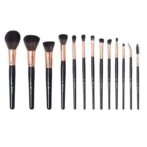 BH Cosmetics Signature Rose Gold 13 Piece Brush Set with Holder