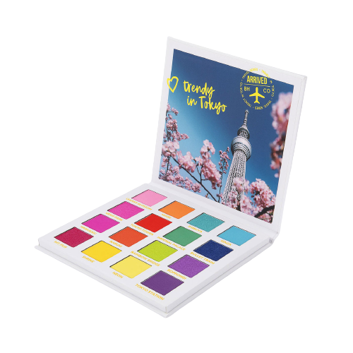 BH Cosmetics Trendy in Tokyo 16 Color Shadow Palette